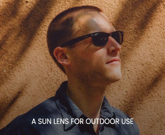 A Sun Lens for Outdoor Use Feature