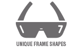 Unique Frame Shapes - Product Feature