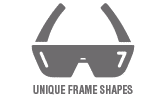 Unique Frame Shape - Product Feature