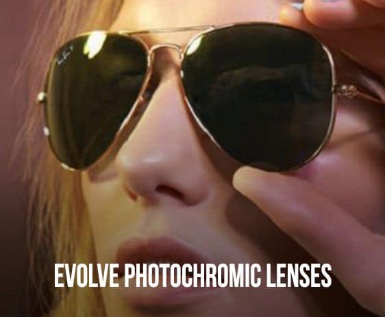 Evolve Photochromic Lenses Feature