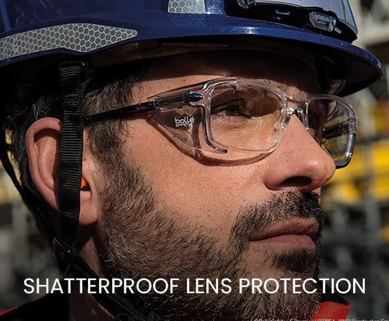 Shatterproof Lens Protection Feature