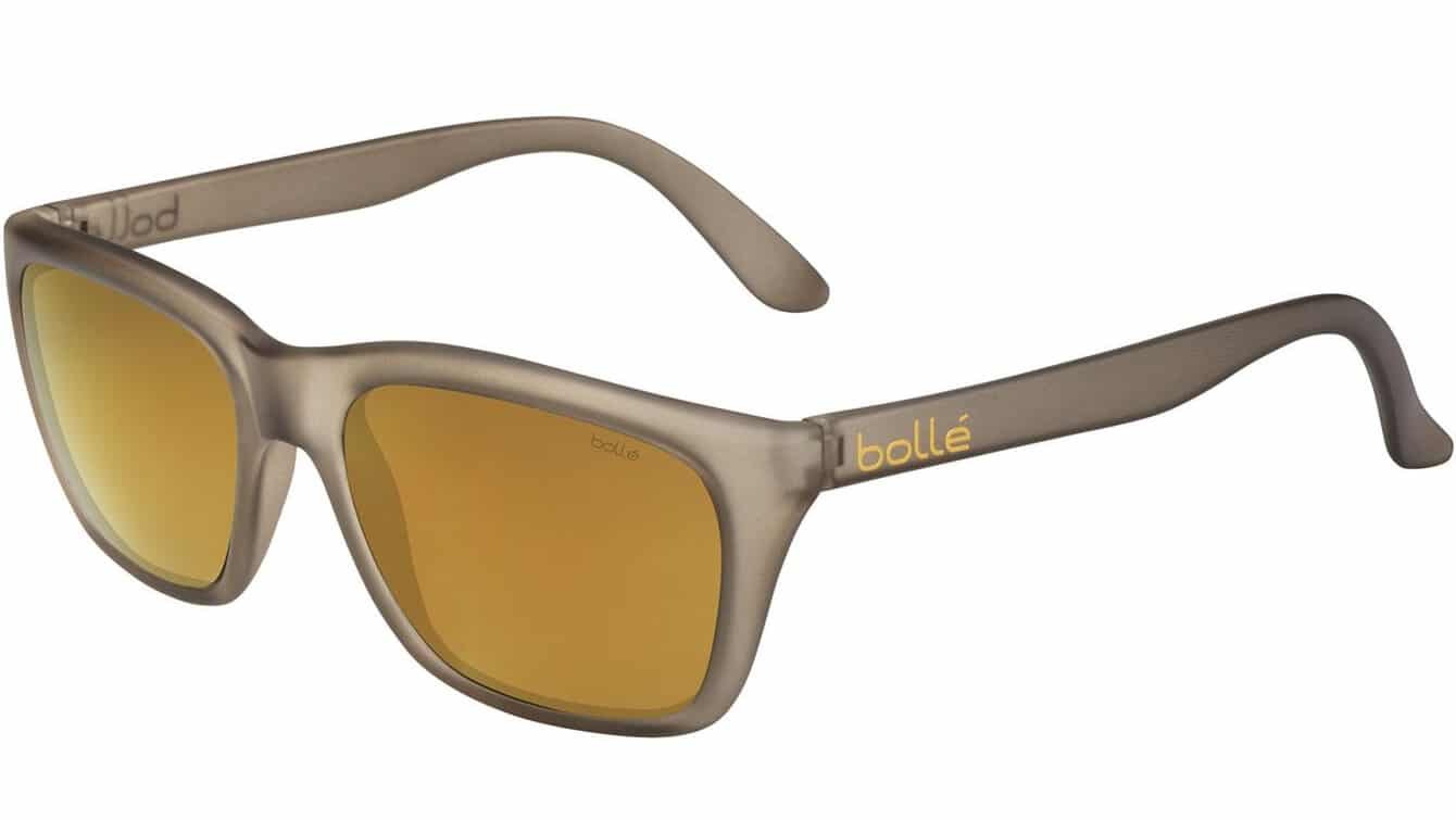 Bolle Recoil Sunglasses Matte Dark Blue w/ Zeiss P8830 Brown Lens 12251 