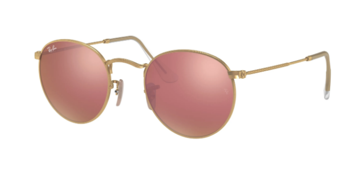Ray-Ban RB3447 Round Metal Sunglasses - Large - Image 7