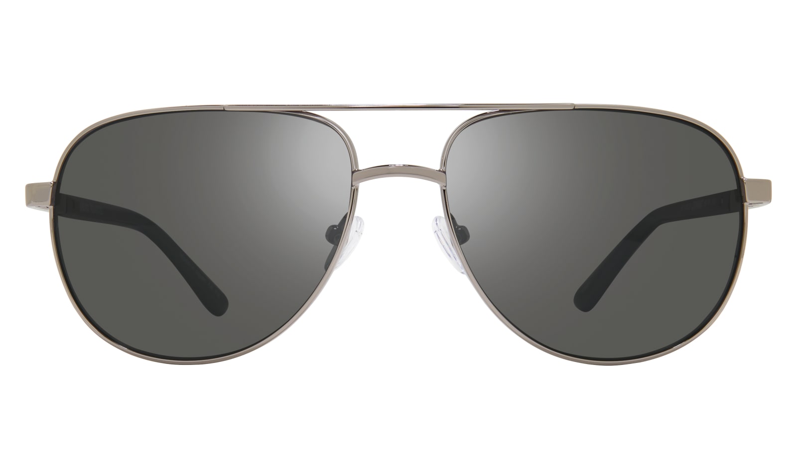 REVO Conrad S Chrome Aviator Sunglasses - Polarized Blue Water Lens, UV400, Men's