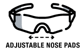 Adjustable Nose Pads Product Feature