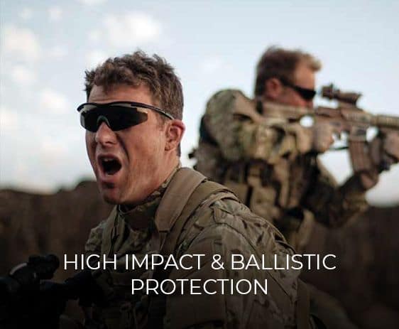 High Impact & Ballistic Protection Feature