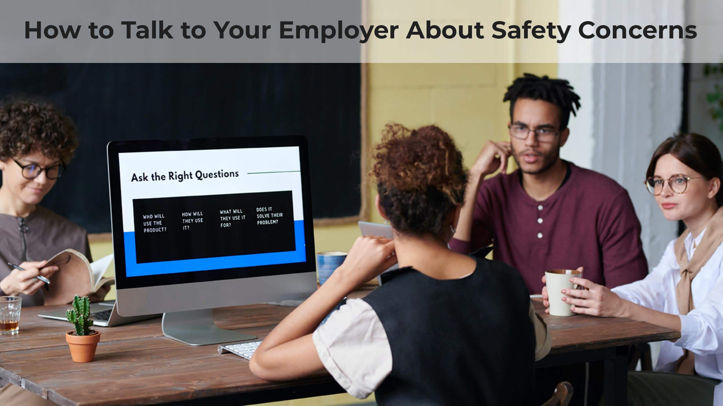 How To Talk to Your Employer About Safety Concerns Header