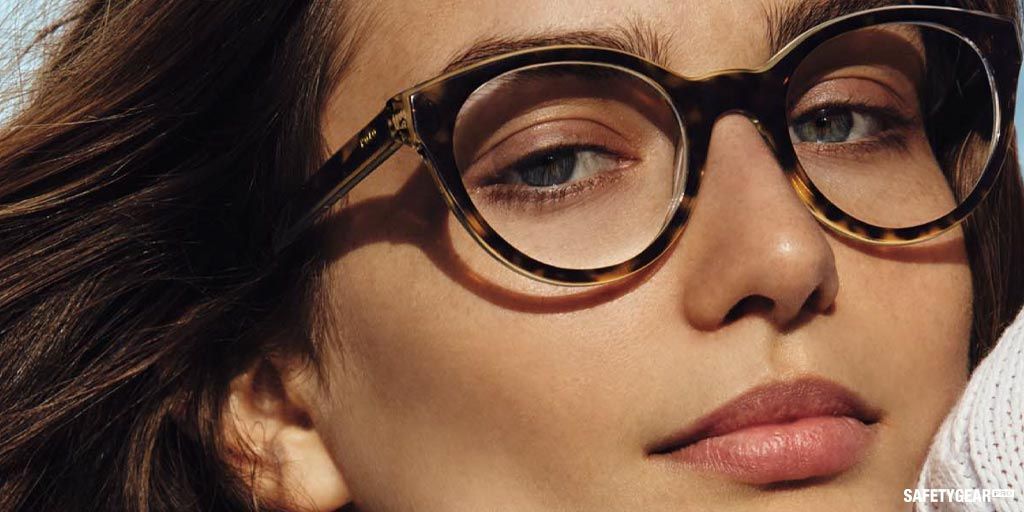 Woman Wearing Polo Ralph Lauren Glasses  - #1 Online  Safety Equipment Supplier