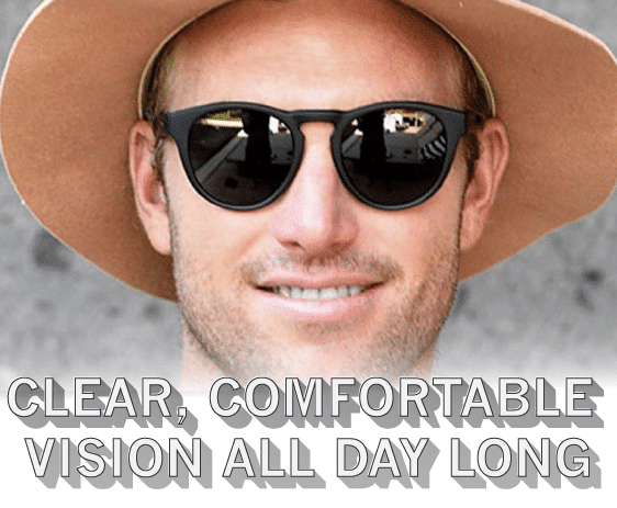 Clear, Comfortable Vision All Day Long Feature