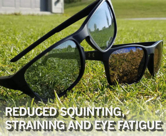 Reduced Squinting, Straining and Eye Fatigue Feature