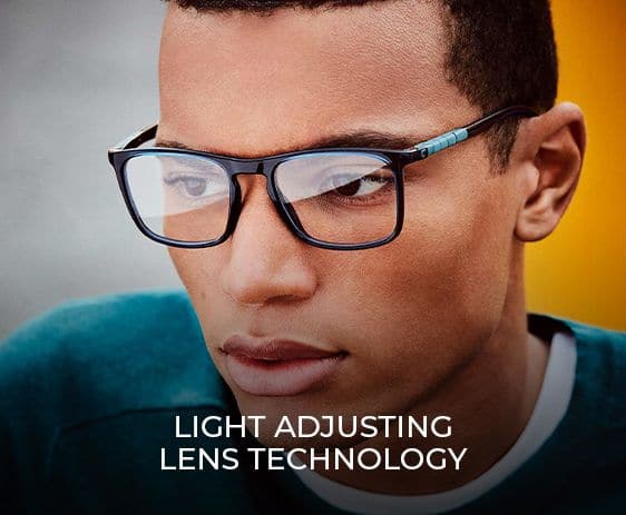 Light-Adjusting Lens Technology Features