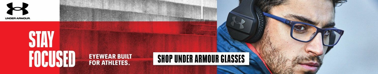 under armour glasses banner