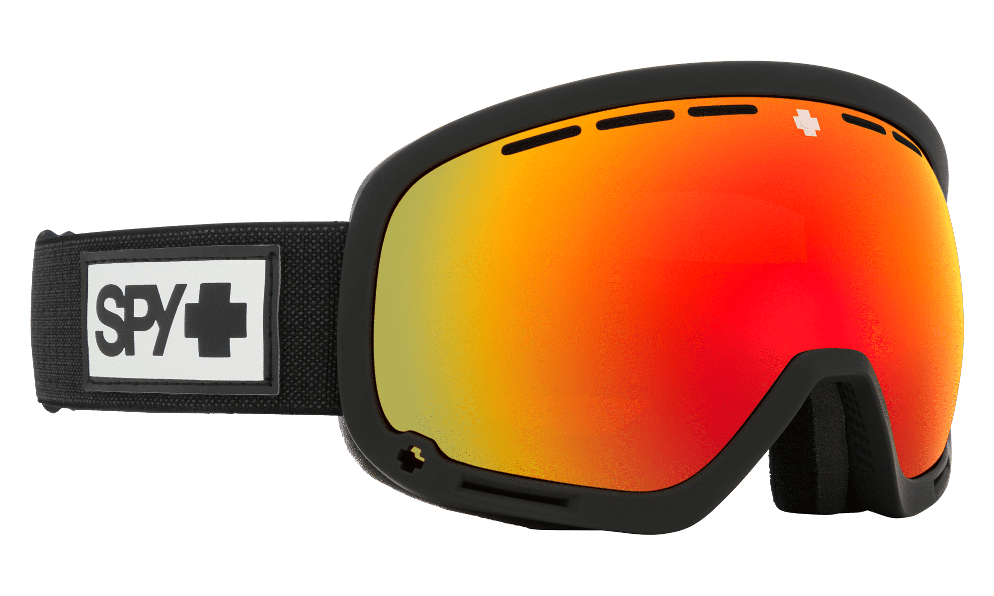 Spy Marshall Goggles Snow Snowboard Ski Winter Gear Old School Black Red Spectra 