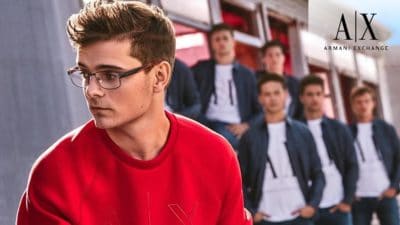 armani exchange glasses target