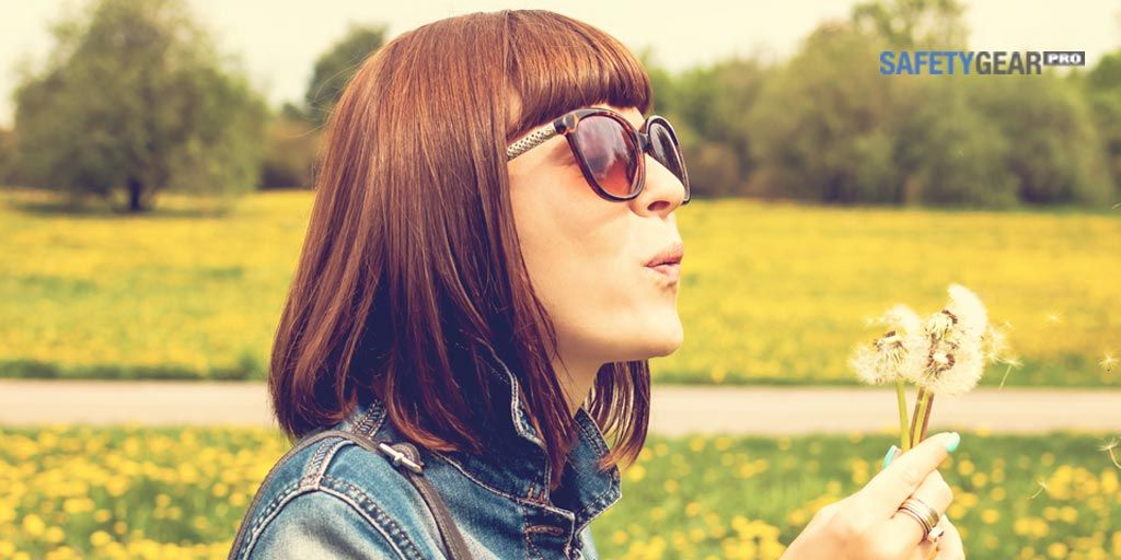 Woman Wearing UV Protection Sunglasses