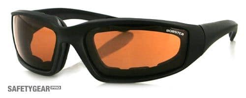 Bobster Foamerz 2 Sunglasses - Matte Black Clear