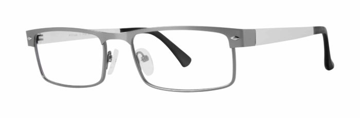 Attitude 5 (Matte-Grey Front, Silver Temples)-safety-gear-pro