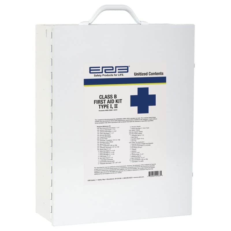 ANSI Z308 First Aid Kit Unitized Contents - Class B