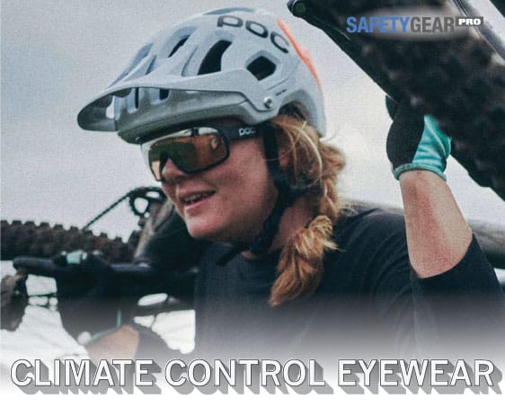 Climate Control Eyewear Feature