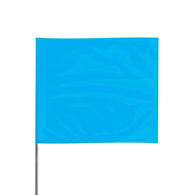 Presco Solid Marking Flags Blue GLO