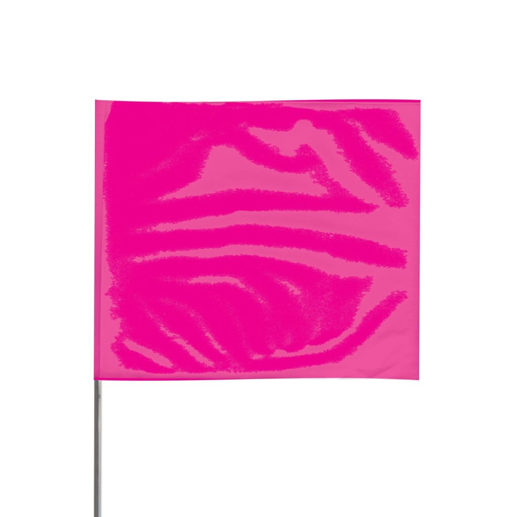Presco Solid Marking Flags Pink GLO