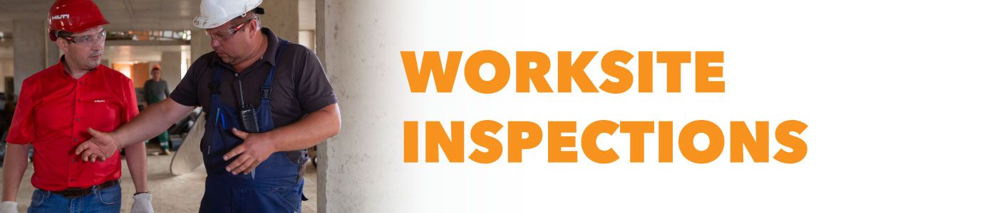 conduct worksite inspections - improving construction site safety