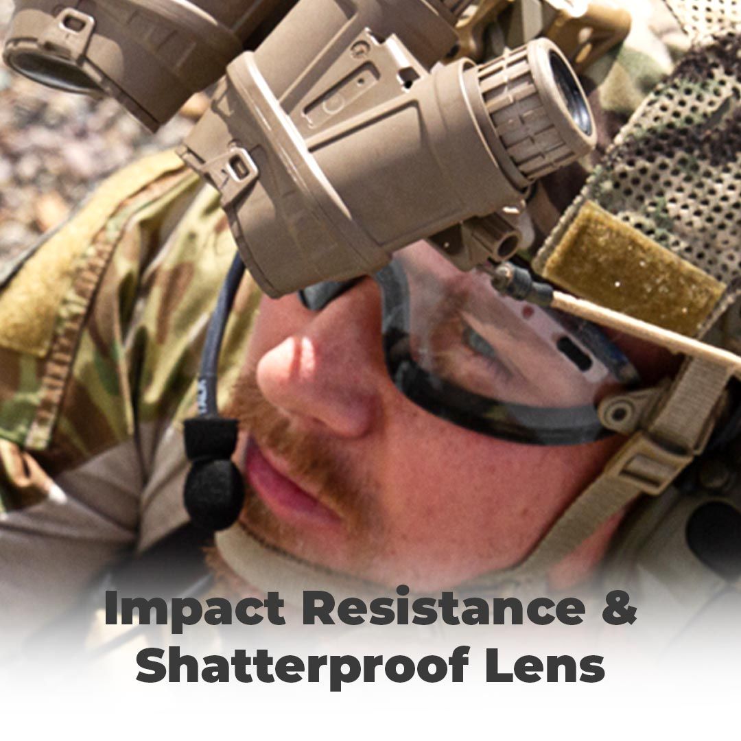 impact resistance & shatterproof lenses - best prescription shooting glasses