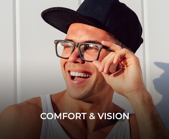 prescription eyeglasses for comfort and vision