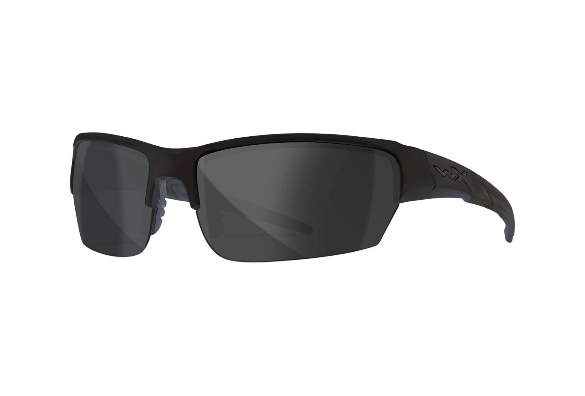 Wiley X Alfa Sunglasses With Side Shields In A Gloss Crystal Light