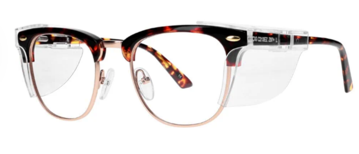 OnGuard OG C213 Prescription Safety Glasses – Tortoise Gold