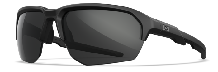 Wiley X JAKL safety sunglasses, Matte Black Frame with Gray/Clear/Rust Interchangeable Lenses