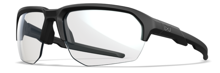 Wiley X JAKL safety sunglasses, Matte Black Frame with Gunmetal Logo