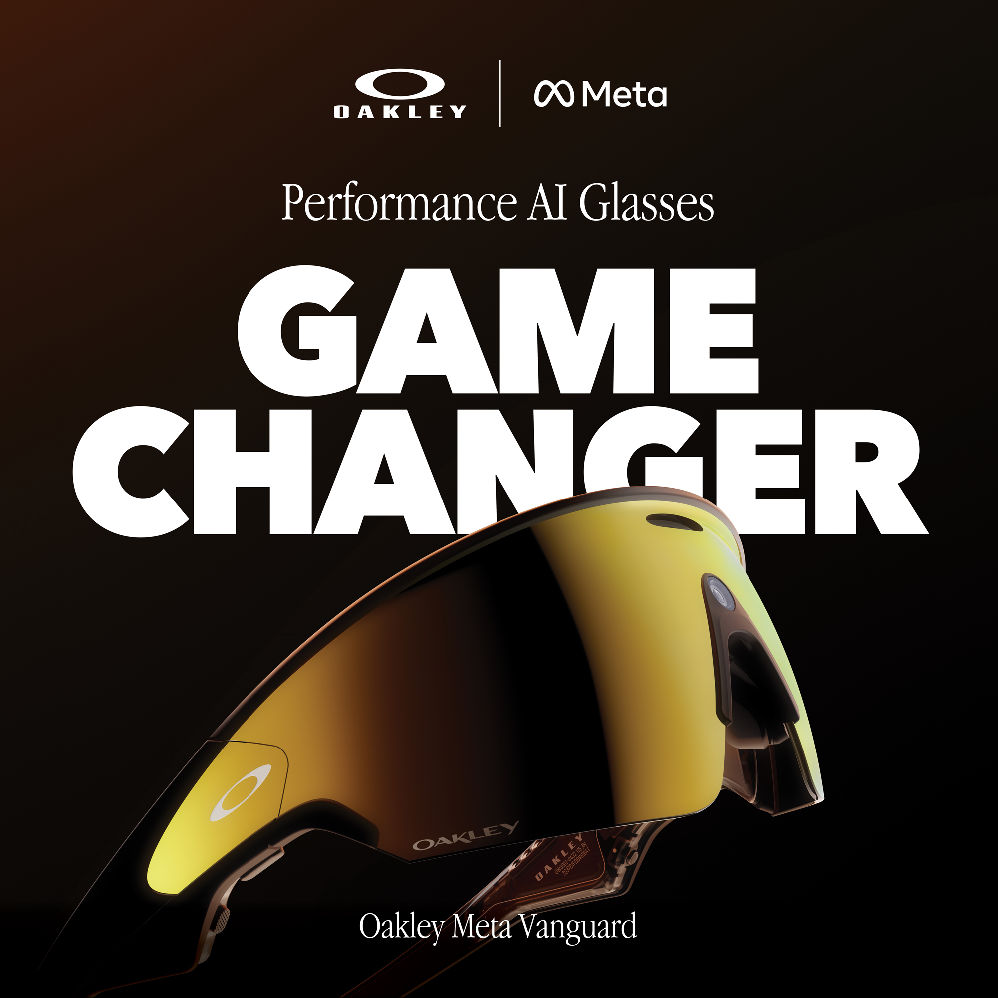 Oakley Meta Vanguard Smart Glasses with PRIZM lens and Meta AI