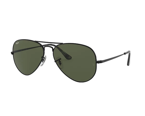 Ray-Ban RB3689 Aviator Metal II Sunglasses - Image 2