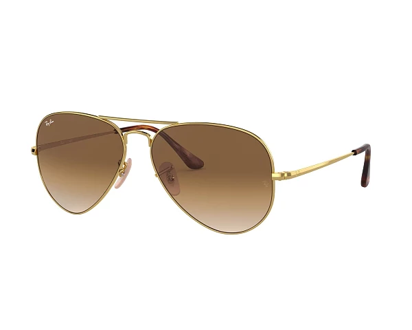 Ray-Ban RB3689 Aviator Metal II Sunglasses - Image 3