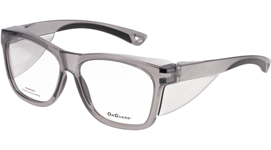 OnGuard OG H250 Prescription Safety Glasses – Gray frame
