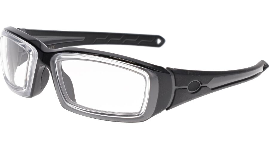 OnGuard OG W252 Prescription Safety Glasses – Black frame