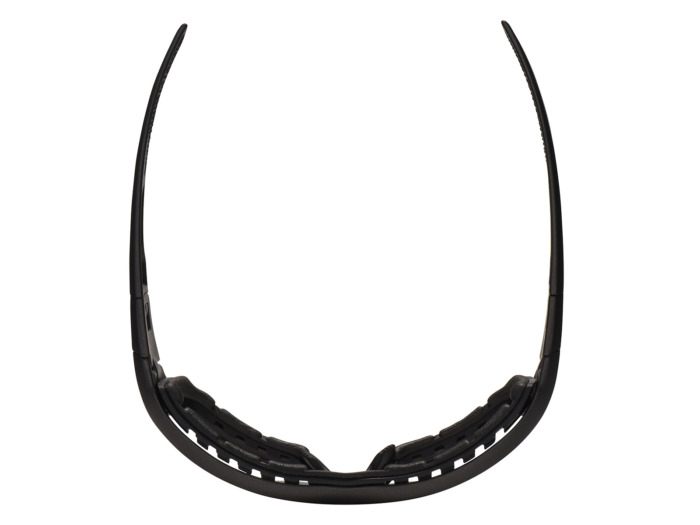 SafeVision MISFIRE ANSI rated prescription safety glasses in Matte Gunmetal Top