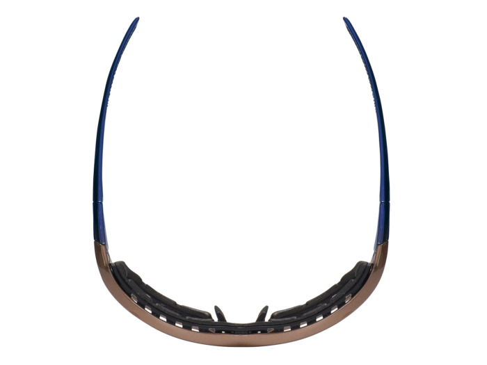 SafeVision MISFIRE ANSI rated prescription safety glasses in Pearl Brown Blue Top