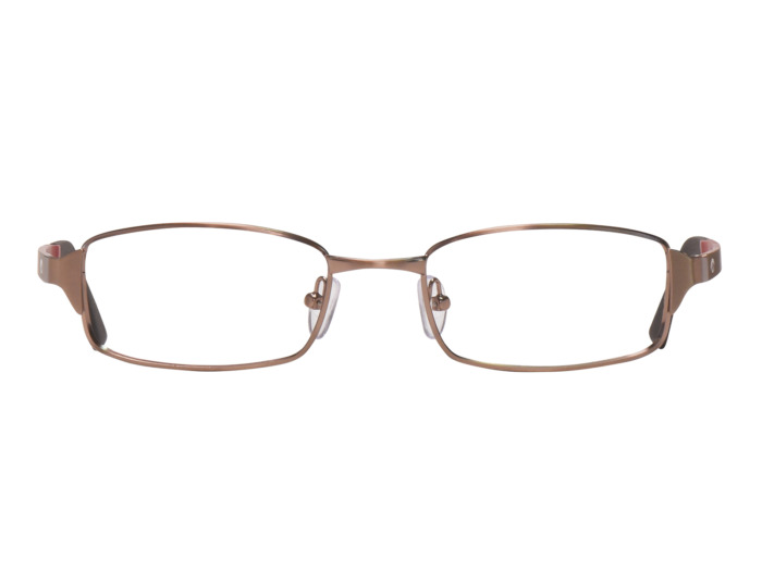 SafeVision SVSS 1 ANSI rated prescription safety glasses in Brown Red, front view