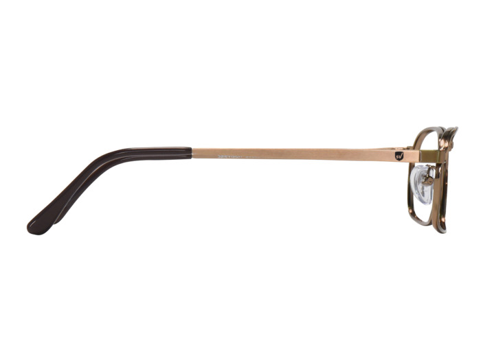 SafeVision SVSS 3 ANSI rated prescription safety glasses in Antique Bronze, right side view