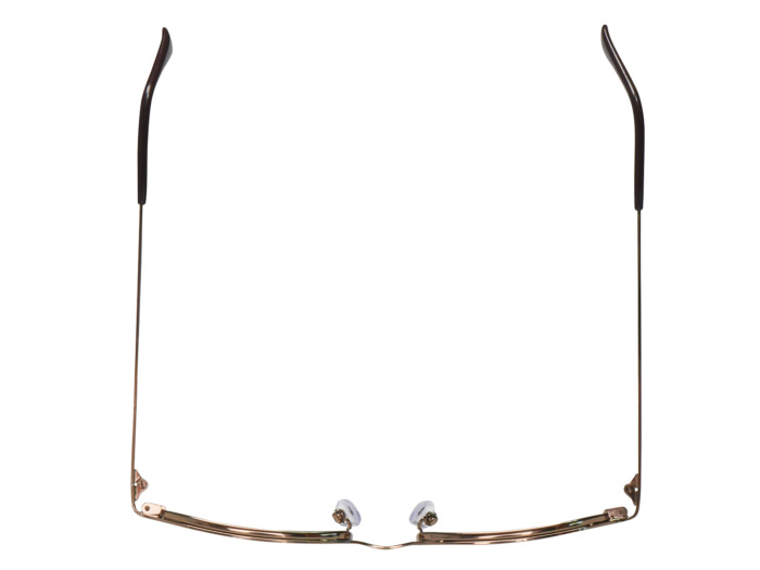 SafeVision SVSS 3 ANSI rated prescription safety glasses in Antique Bronze, top view