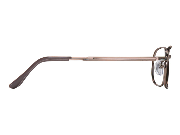 SafeVision SVTI 1 ANSI rated prescription safety glasses in Antique Bronze, right side view